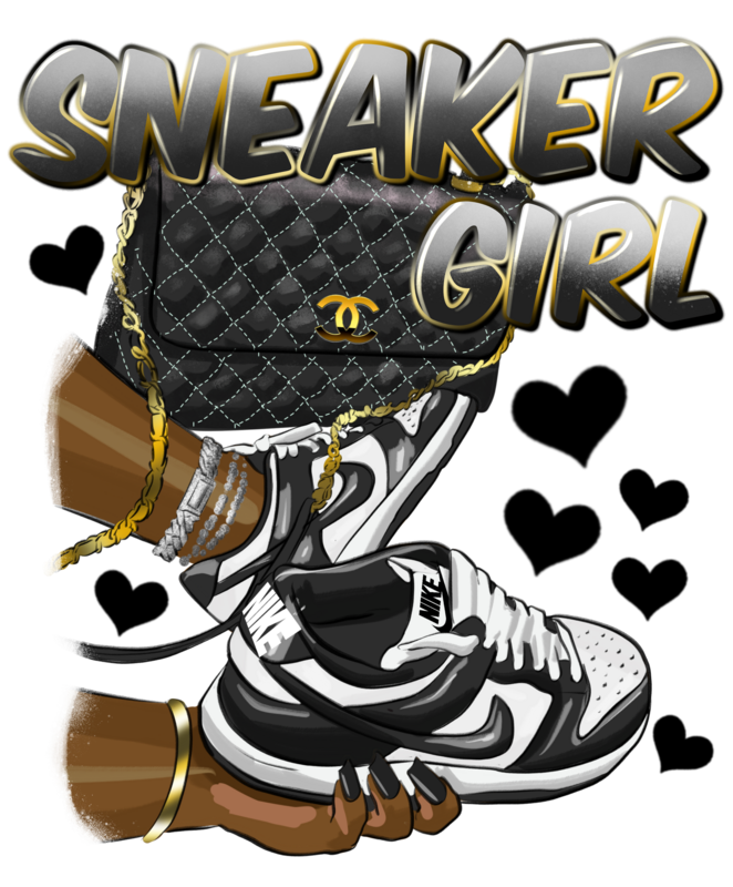 BLACK SNEAKER GIRL