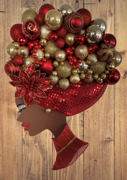 Christmas Diva wreath