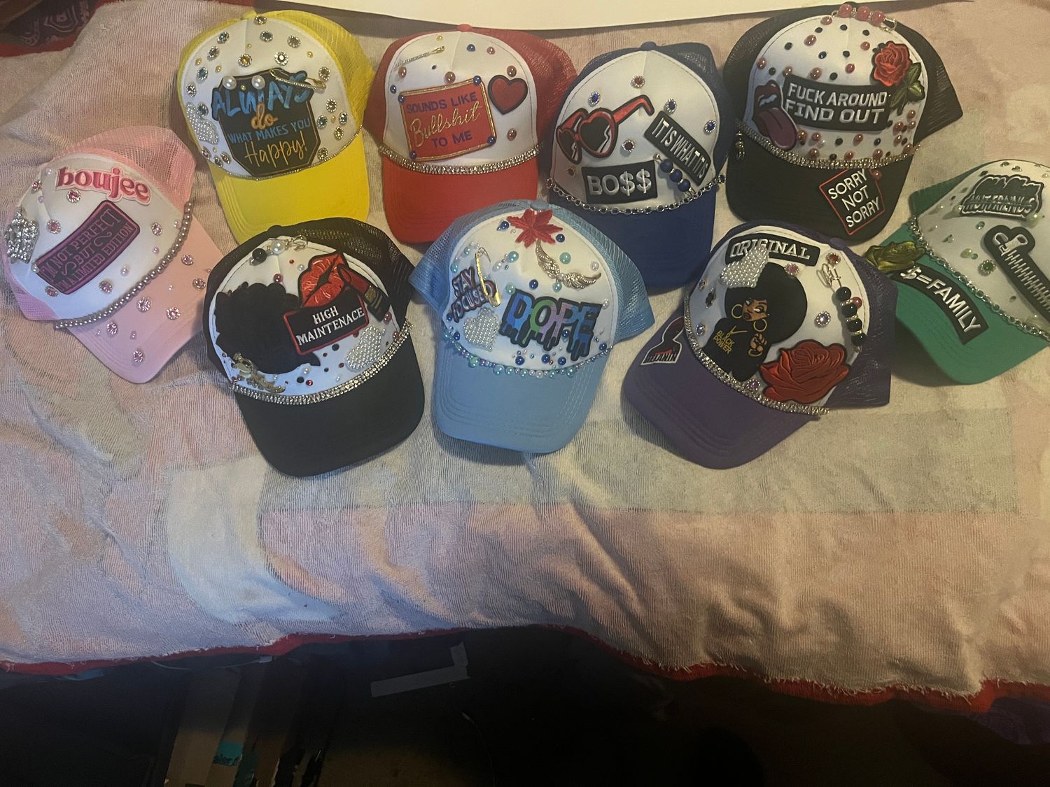 Glam Trucker Junk Hats