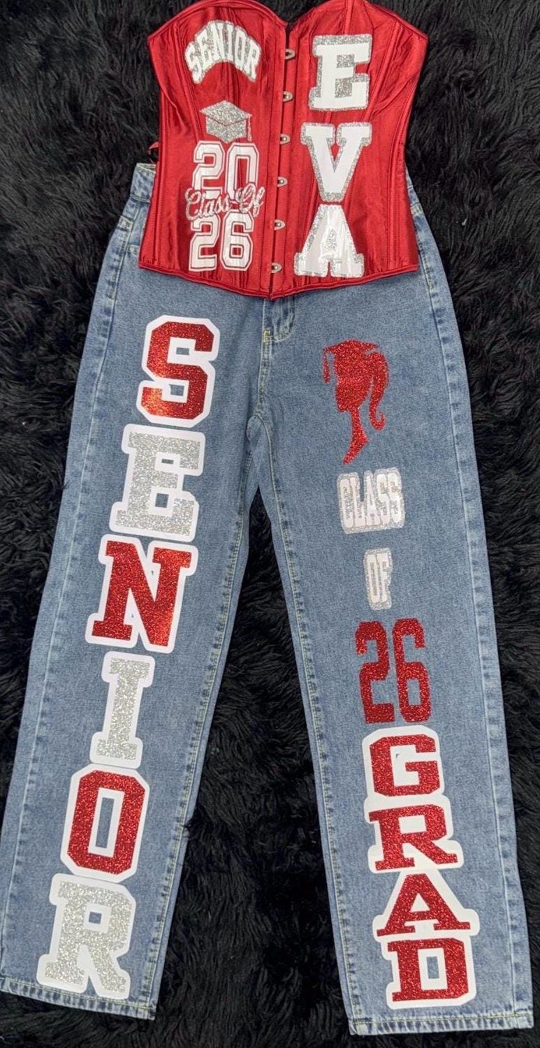 Senior 2026 Custom Set - Personalized School Colors