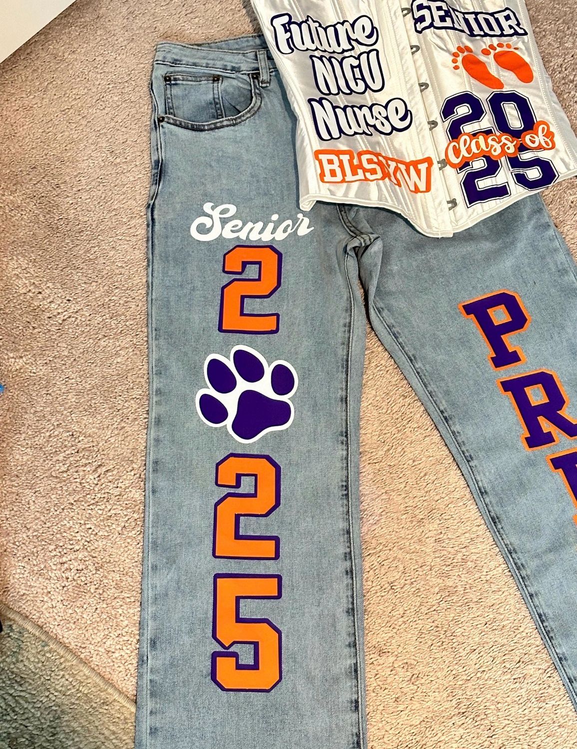 Senior 2026 Custom Set - Personalized School Colors