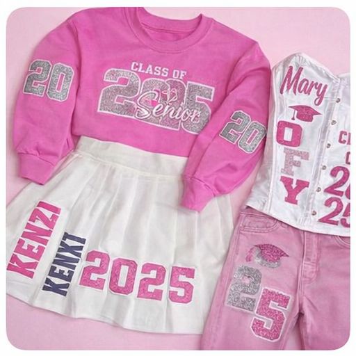 Senior 2026 Custom Set - Personalized School Colors