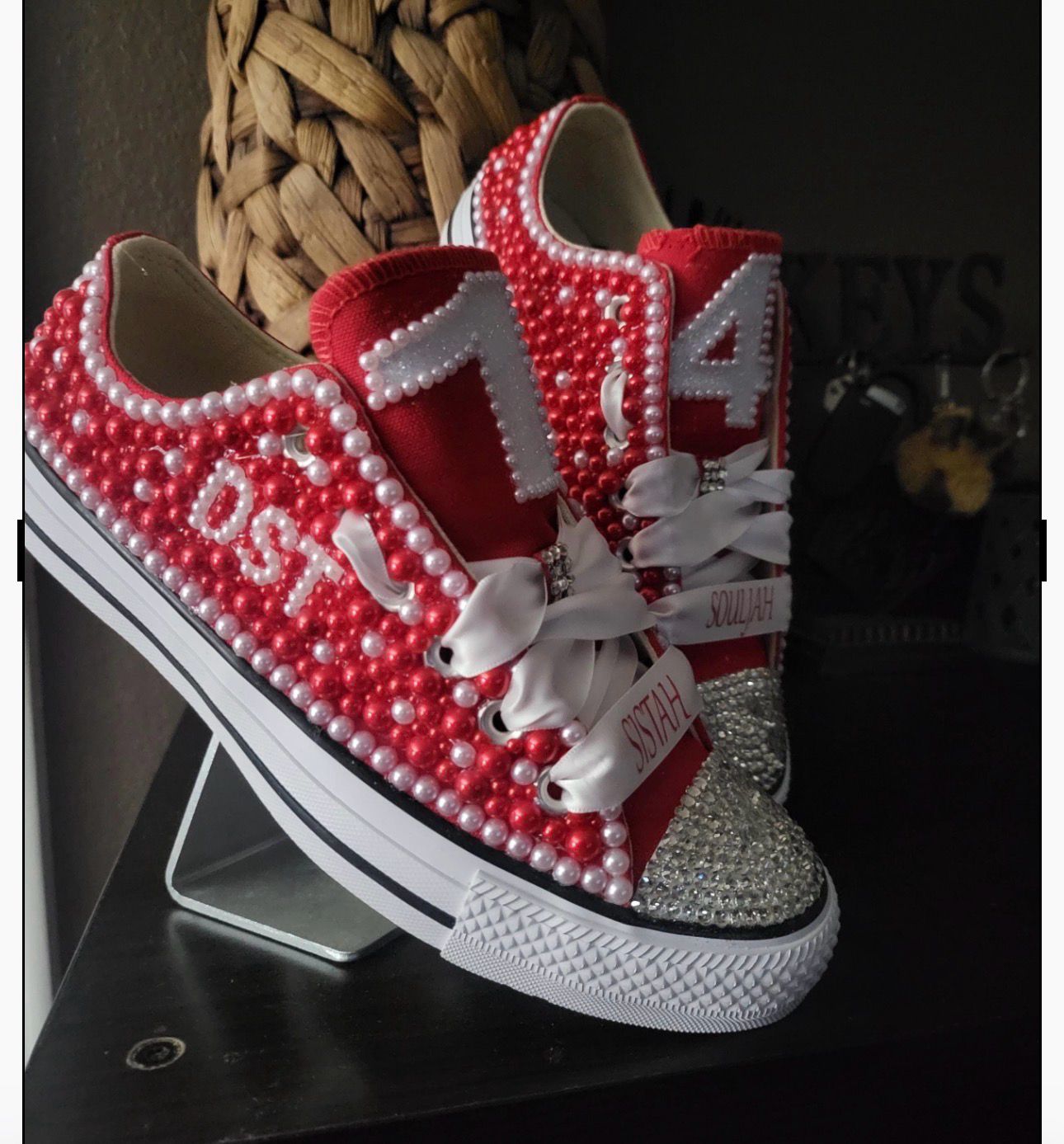 Custom Bling Sneakers