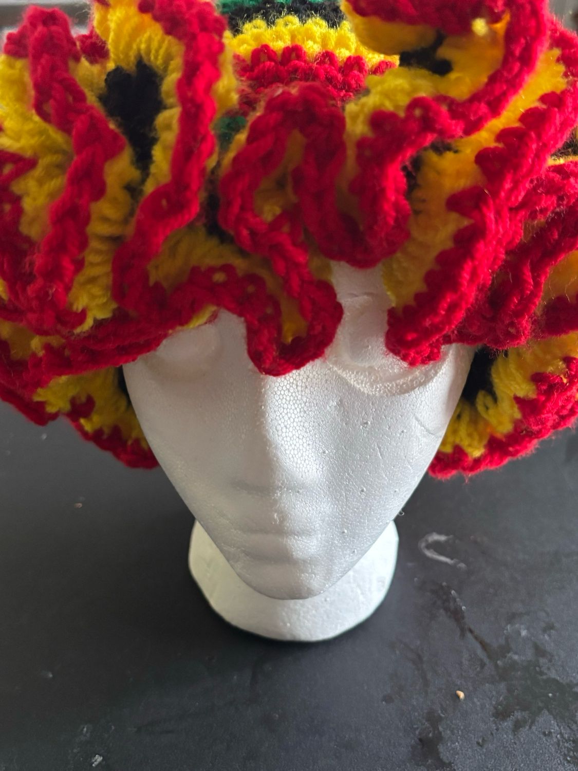 Black History/Juneteenth Ruffle Hat