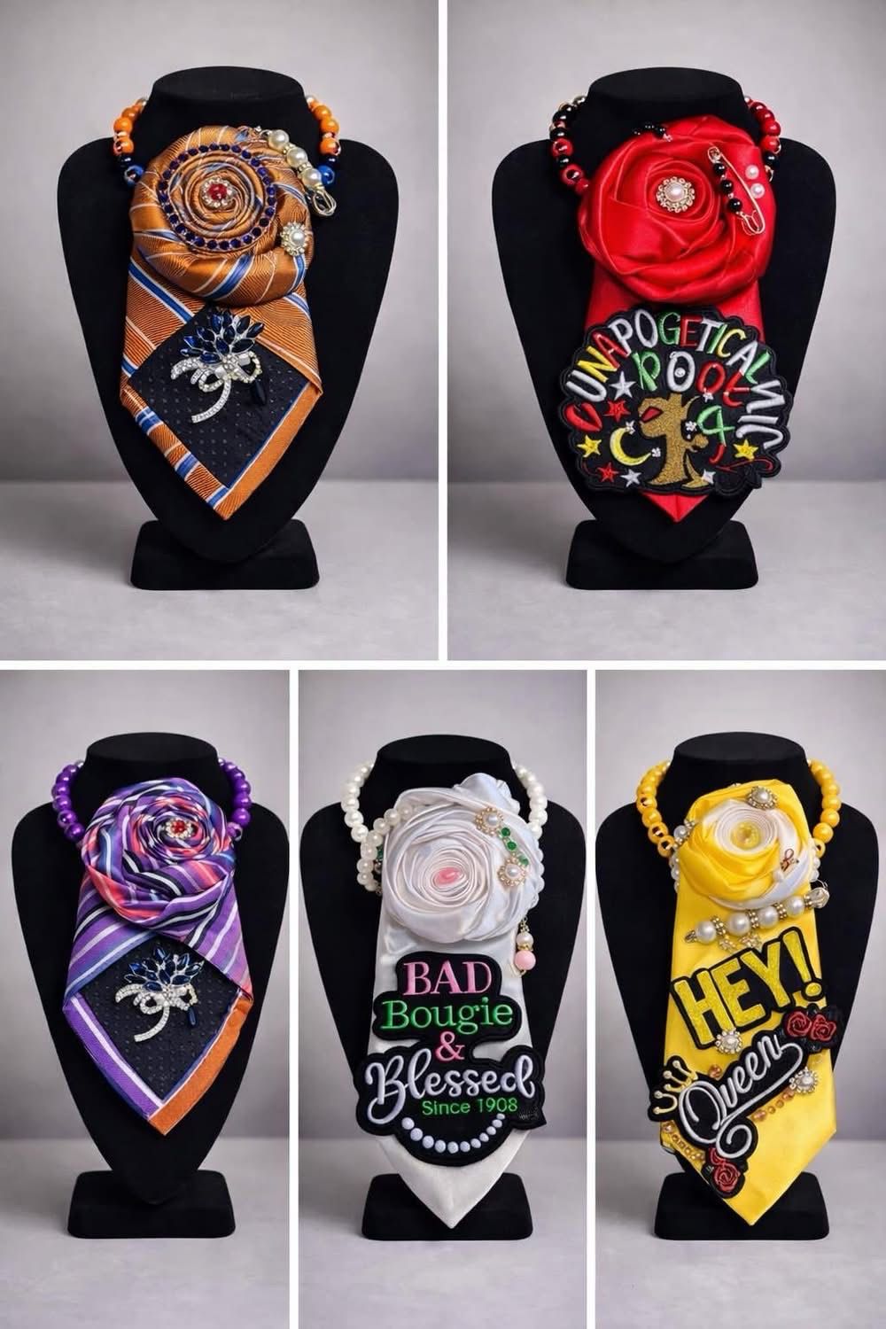 Unapologetically You Statement Ties – Handcrafted Collection