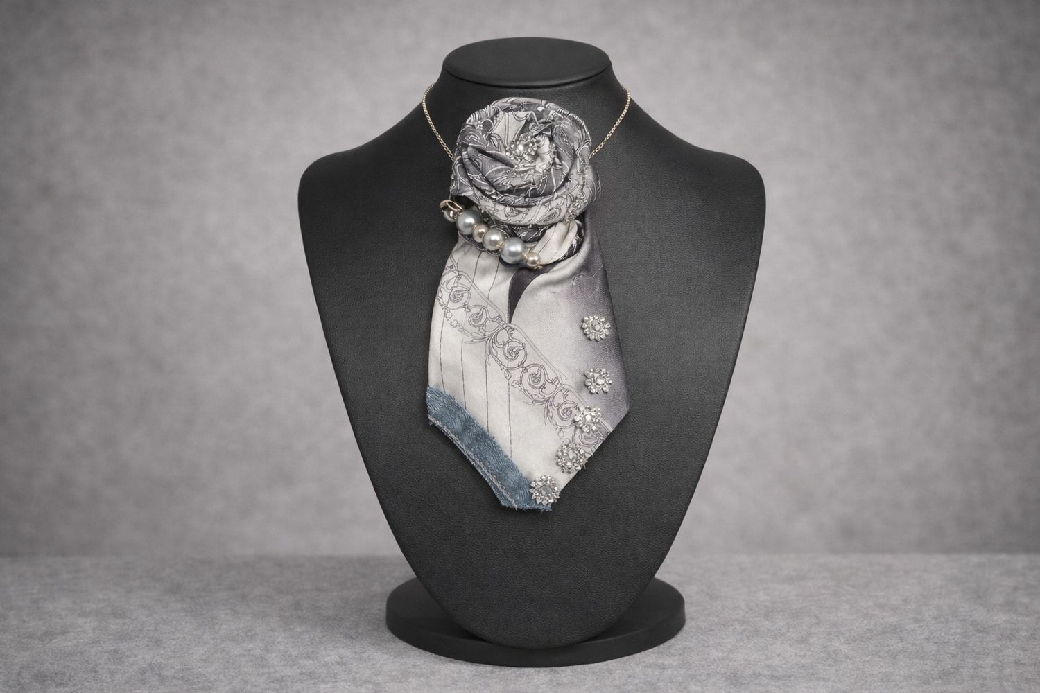 Blessed &amp; a Lil’ Bougie – One-of-One Wearable Art Jacket + Statement Tie Set