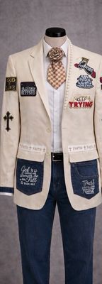 Upcycled Statement Jackets by Cynt Kreations