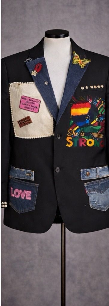 Upcycled Statement Jackets by Cynt Kreations