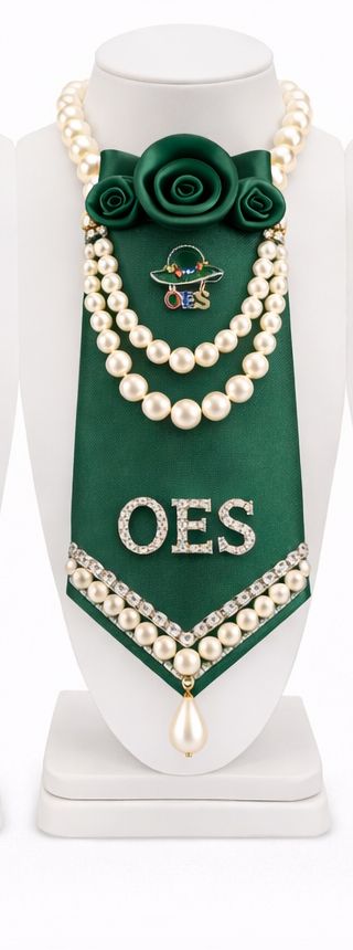 Necklace Pearl Rose Necklace Tie