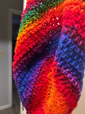 Handmade Rasta Satin-Lined Loc Cap