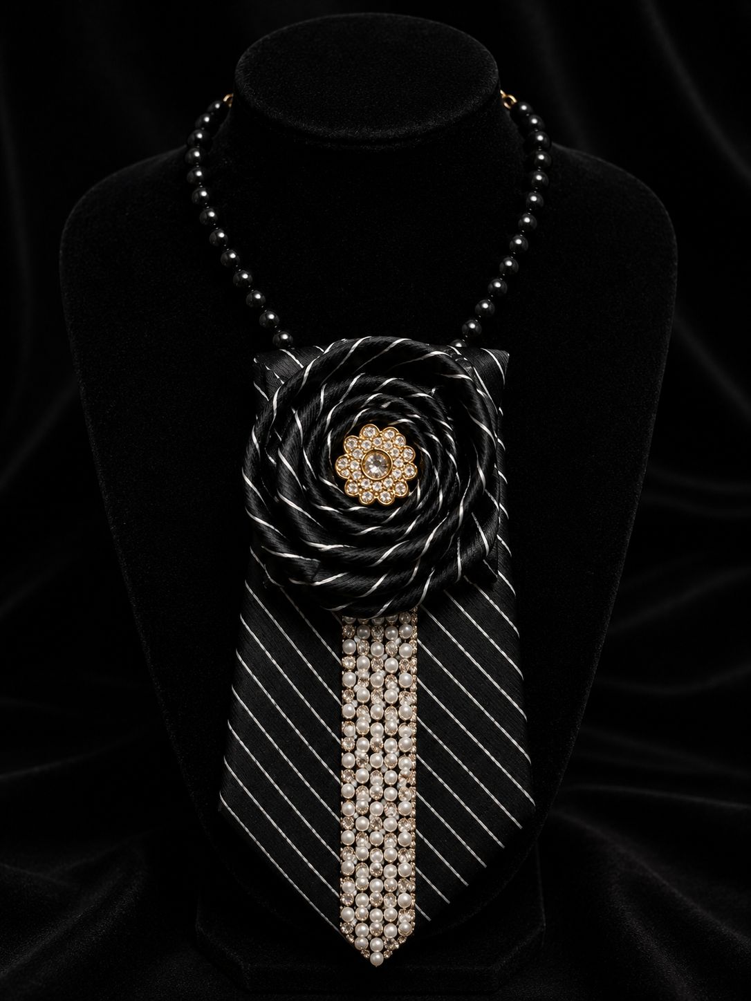 Cynt Kreations Wearable Art Tie Necklace Collection