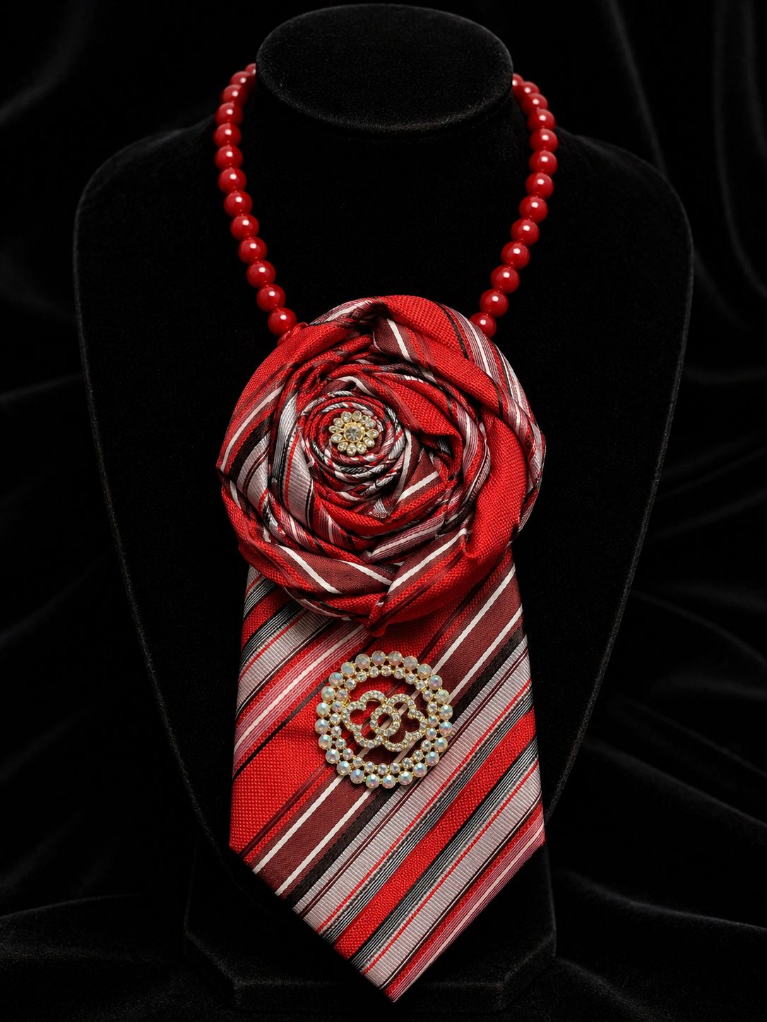 Cynt Kreations Wearable Art Tie Necklace Collection