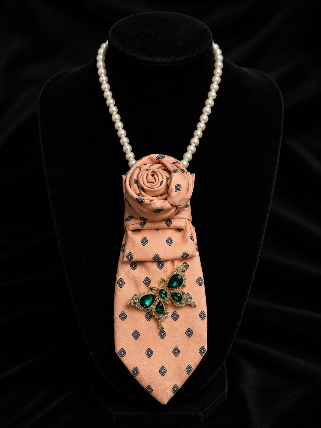 Cynt Kreations Wearable Art Tie Necklace Collection