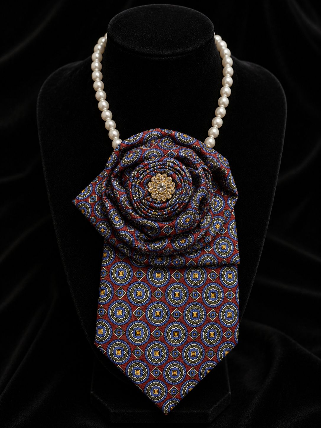 Cynt Kreations Wearable Art Tie Necklace Collection