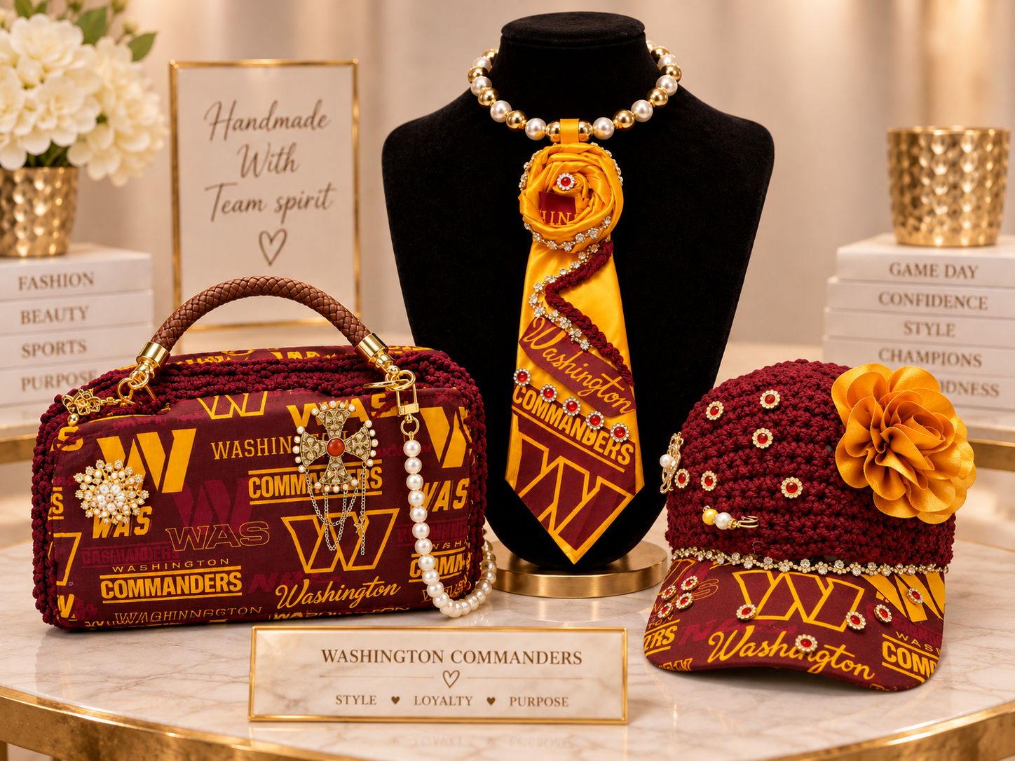 Cynt Kreations One-of-a-Kind Custom Team 3-Piece Collection