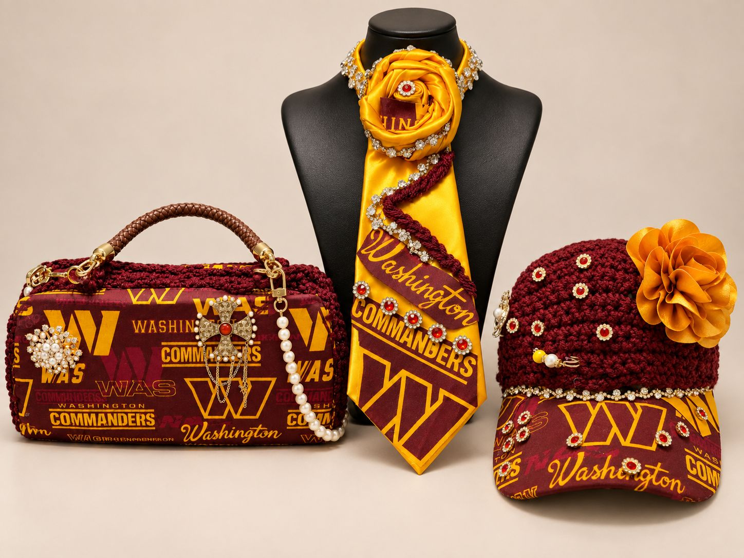 Cynt Kreations One-of-a-Kind Custom Team 3-Piece Collection