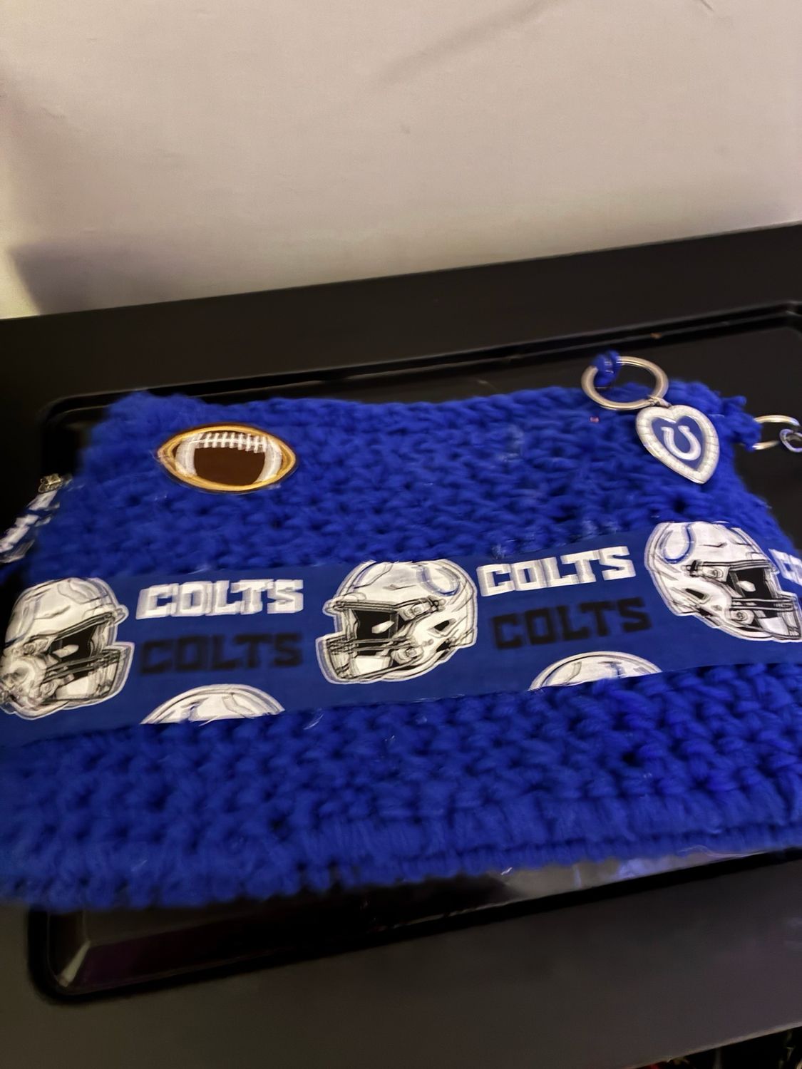 Game Day Bling Crochet Shoulder Bag r