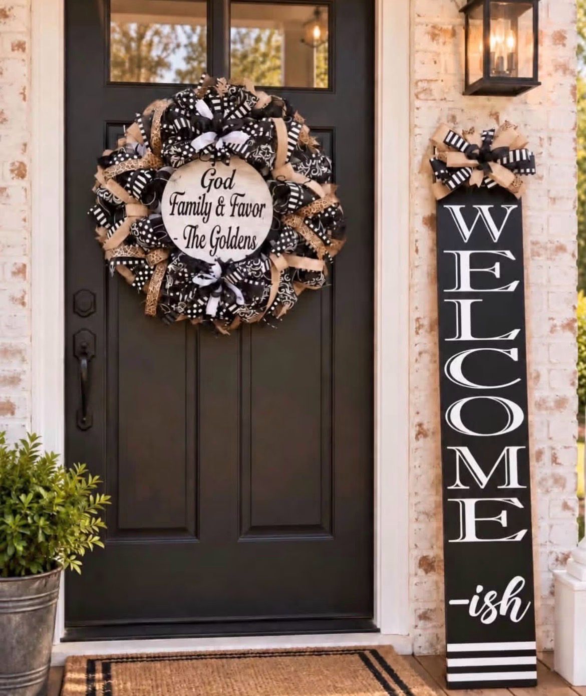 Custom Ribbon Wreaths