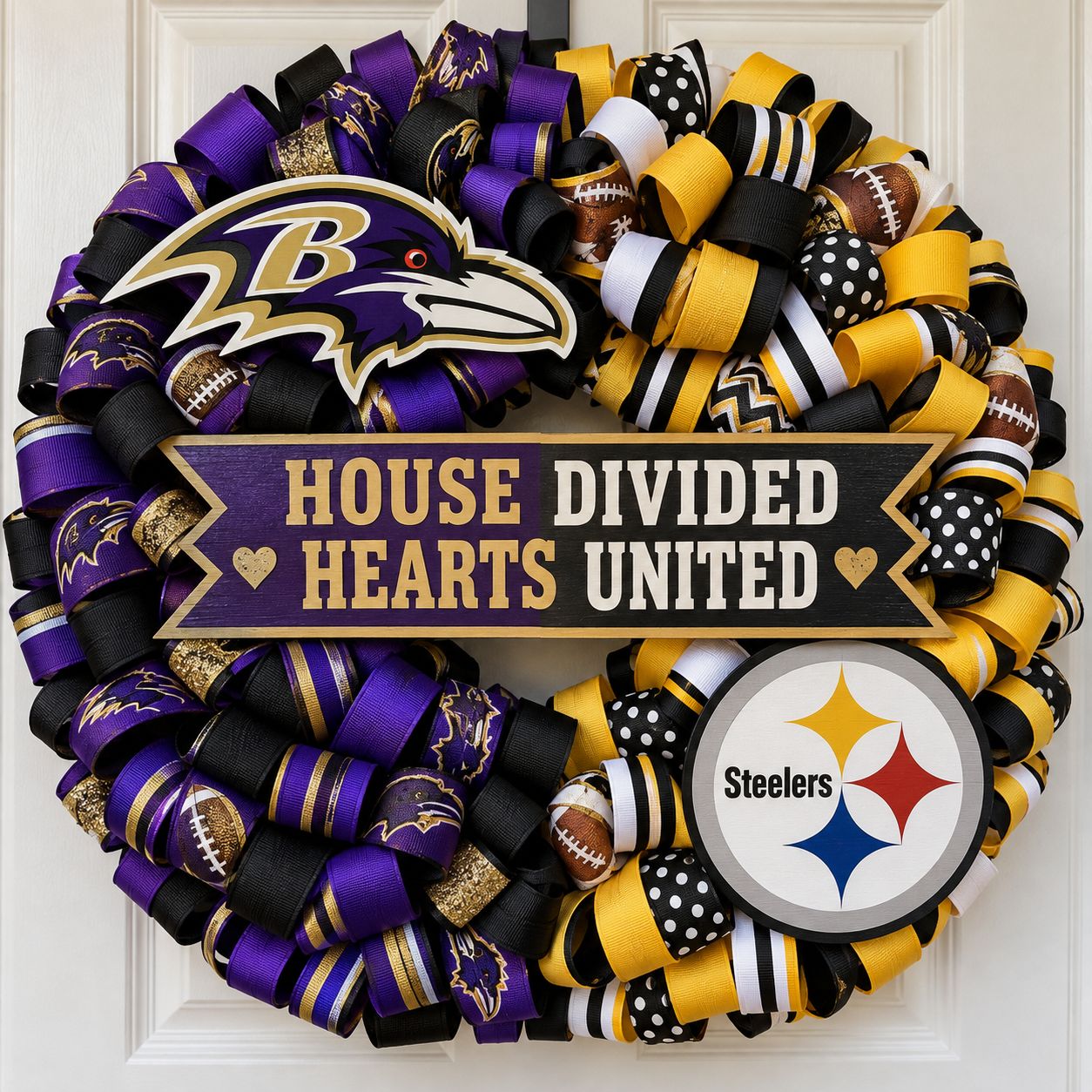 Custom Ribbon Wreaths