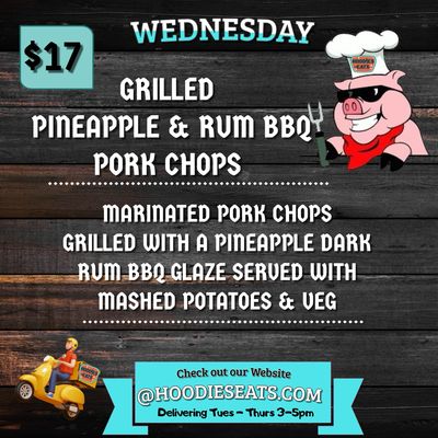 WEDNESDAY GRILLED PORK CHOPS