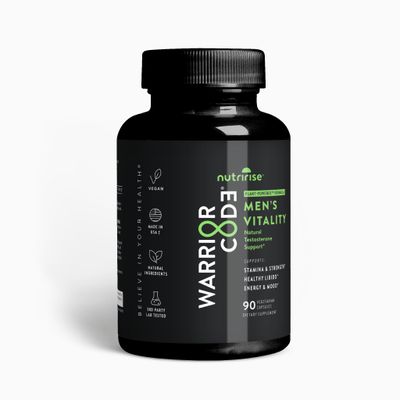 Warrior Code Men's Vitality- Natural Performance Boost