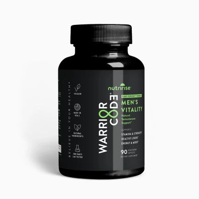 Warrior Code Men's Vitality- Natural Performance Boost