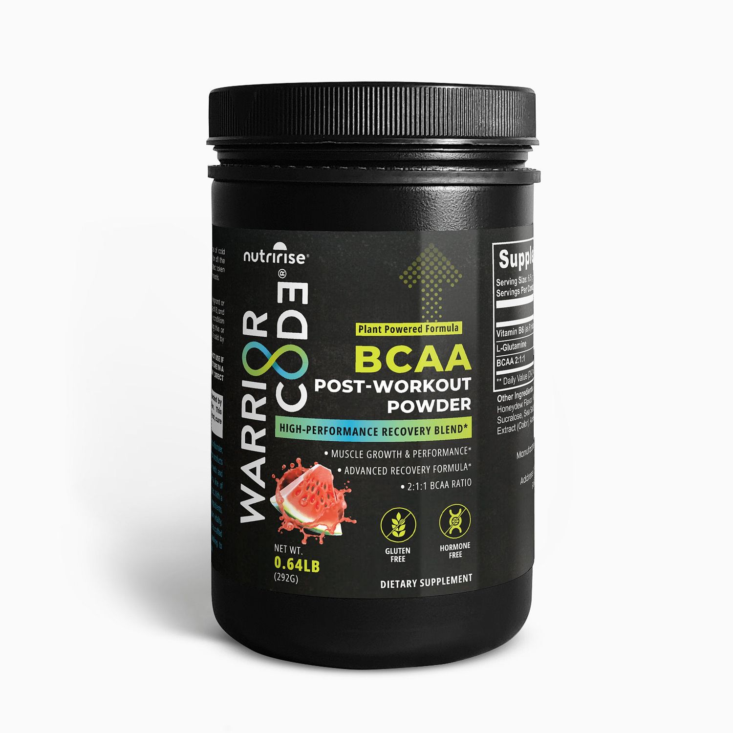 Warrior Code BCAA Post-Workout Powder | Advanced 2:1:1 Recovery Formula