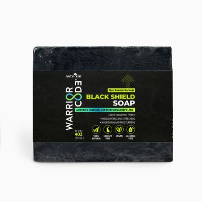 Warrior Code Black Shield Soap For Men