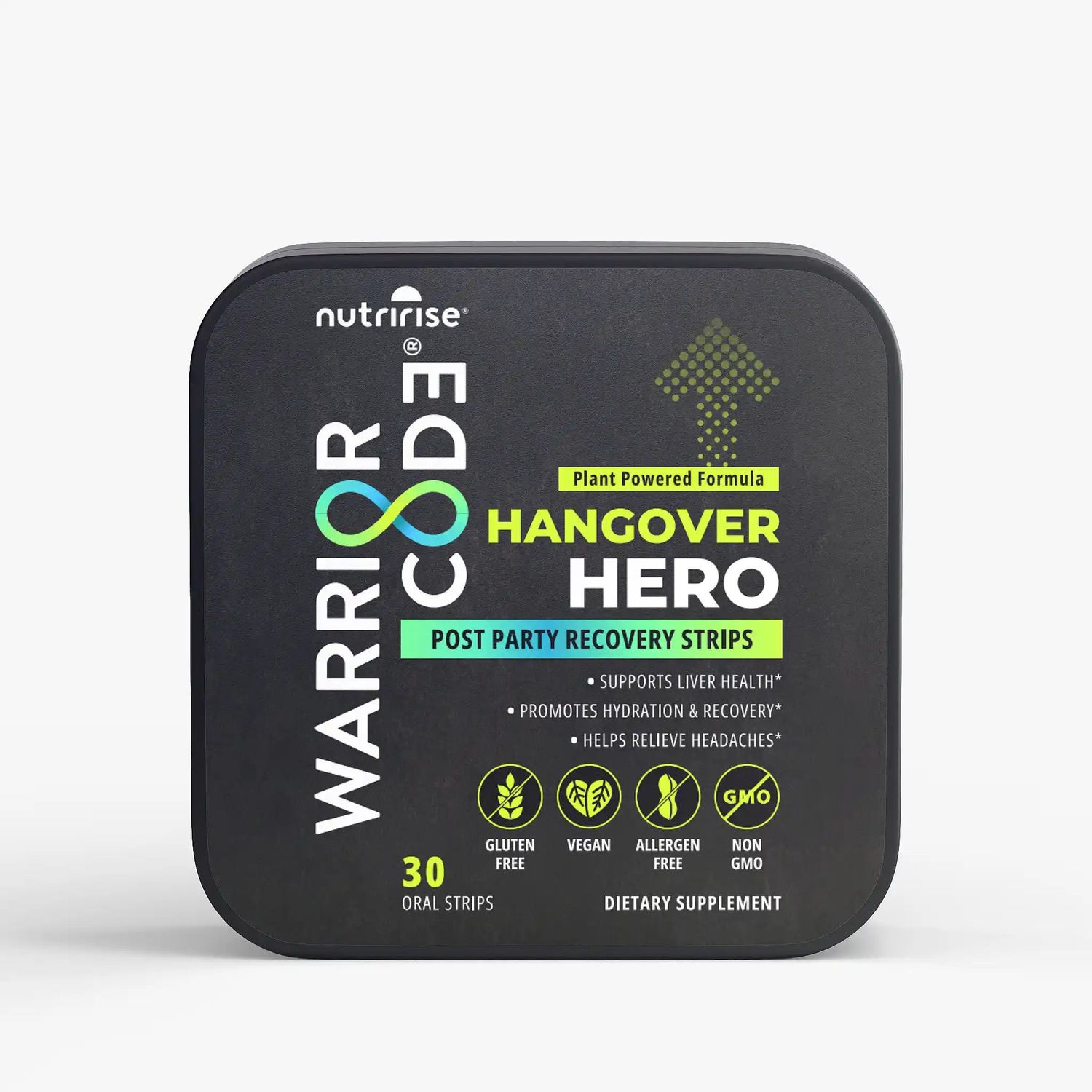 Warrior Code Hangover Hero Post Party Recovery Strips