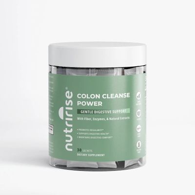 Colon Cleanse Power: Gentle Digestive Support With Fiber, Enzymes &amp; Natural Extracts