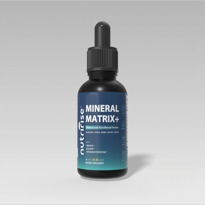 Mineral Matrix+ | Premium Ionic Trace Mineral Tincture – Cellular Hydration, Energy &amp; Longevity Support