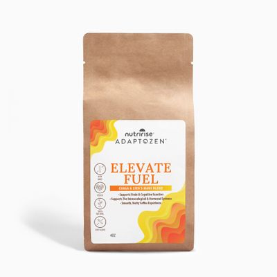 AdaptoZen Elevate Fuel – Premium Mushroom Coffee 4oz