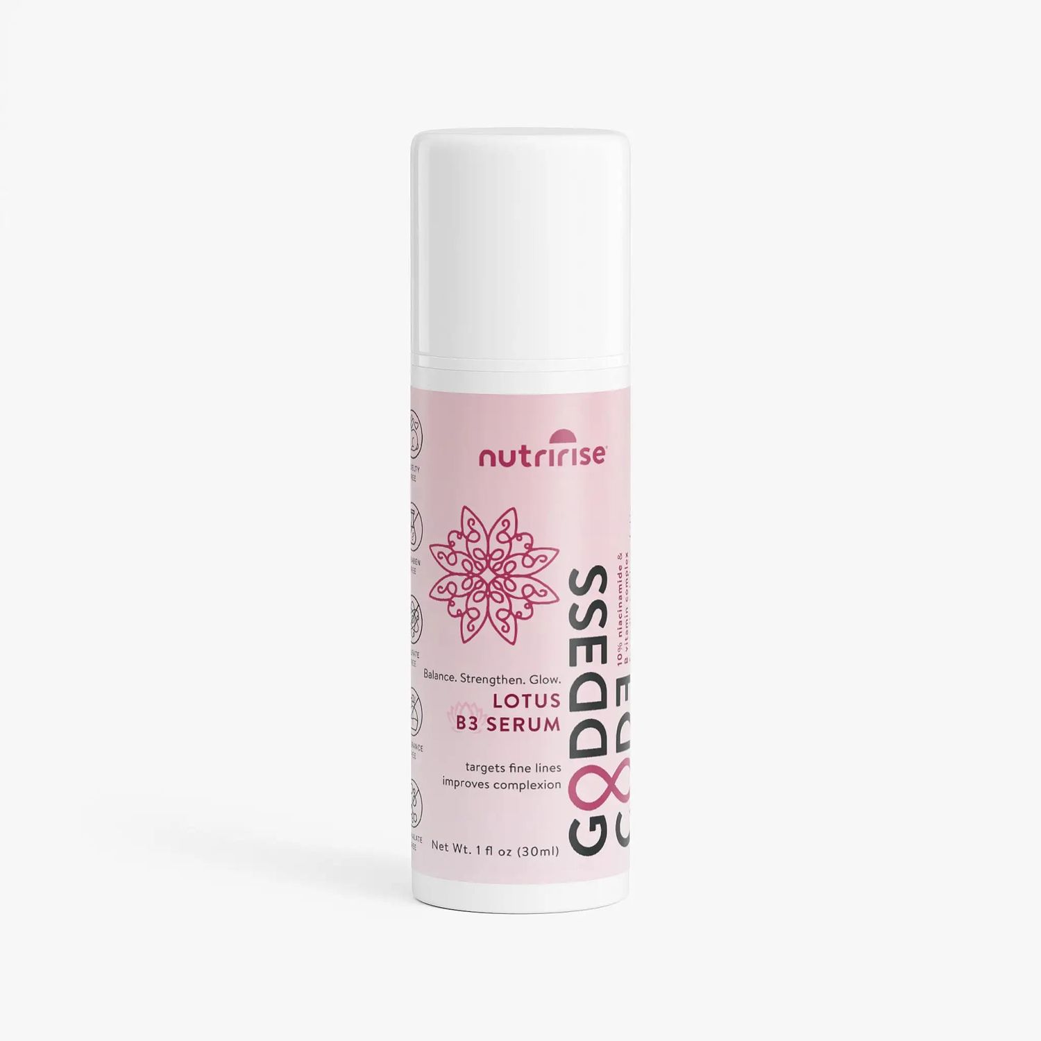 Goddess Code Lotus B3 Serum | 10% Niacinamide | Pore Refining &amp; Hydration