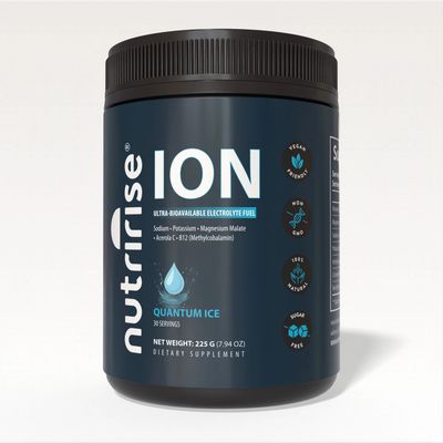 NutriRise ION — Quantum Ice | Ultra-Bioavailable Electrolyte Fuel