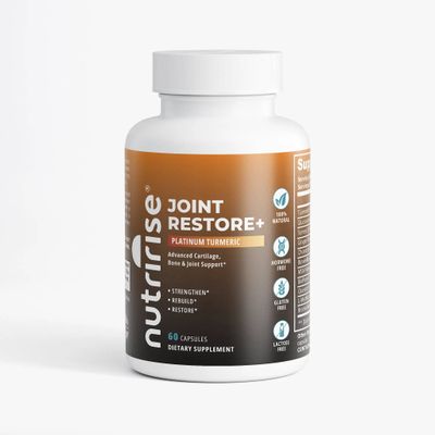 NutriRise Joint Restore+ | Advanced Joint &amp; Cartilage Support | Turmeric, Glucosamine &amp; Chondroitin