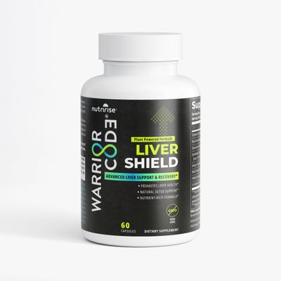 Warrior Code Liver Shield | Advanced Liver Support &amp; Detoxification