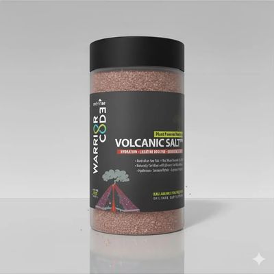 Warrior Code VOLCANIC SALT™ | Hydration + Creatine Performance Booster