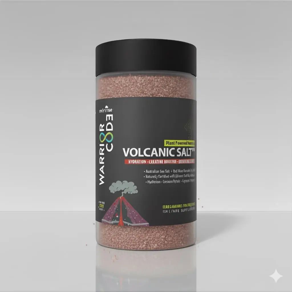 Warrior Code VOLCANIC SALT™ | Hydration + Creatine Performance Booster
