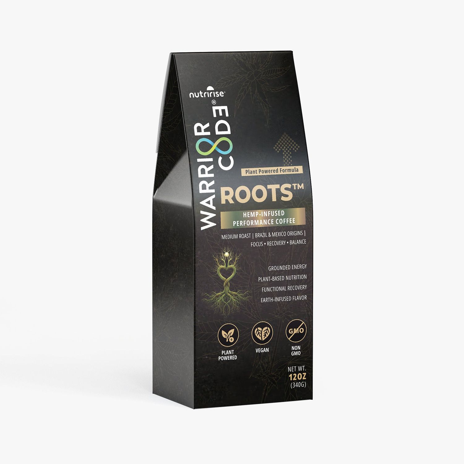 Warrior Code ROOTS™ | Hemp-Infused Coffee for Grounded Strength