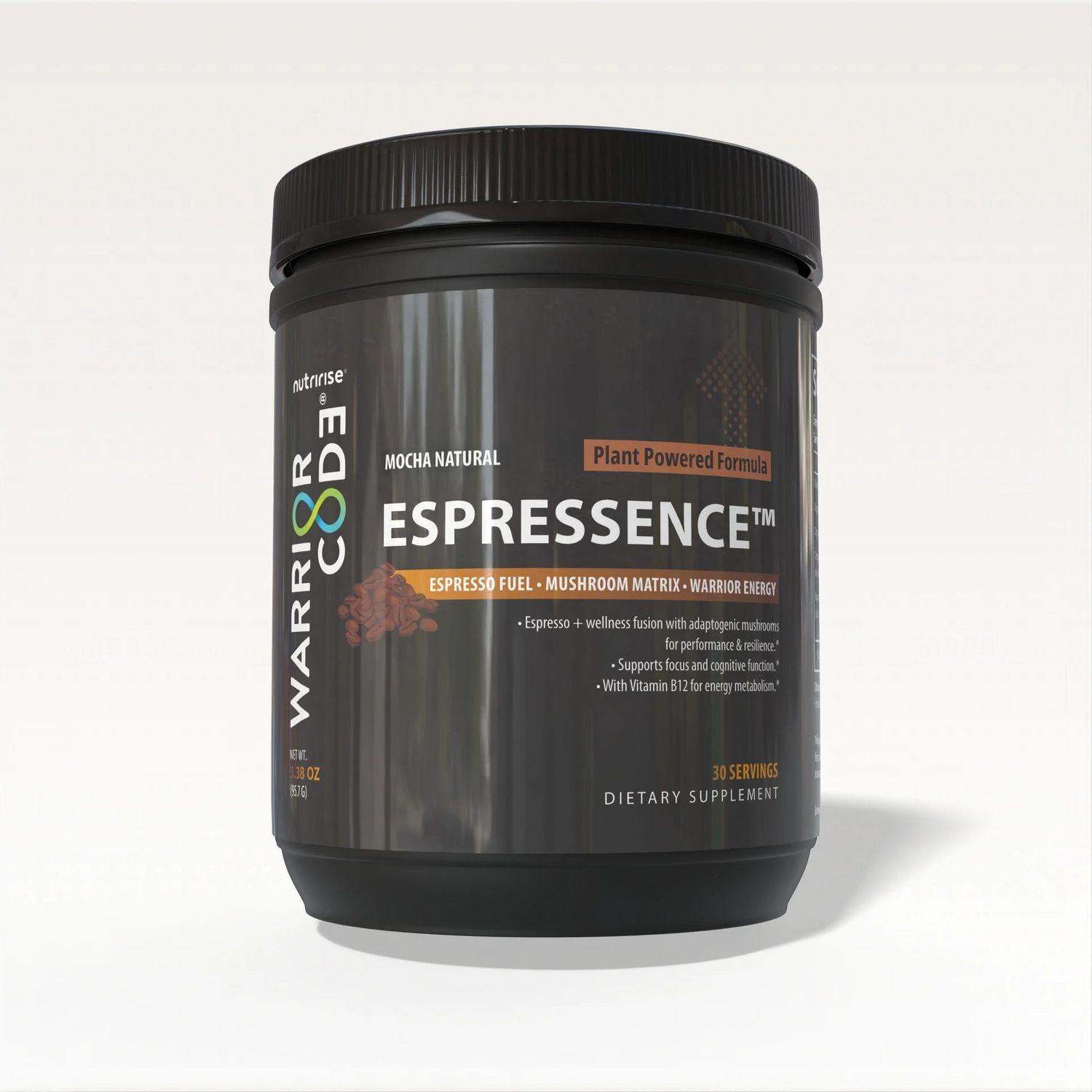 Warrior Code ESPRESSENCE™ | Functional Espresso with Mushrooms &amp; B12