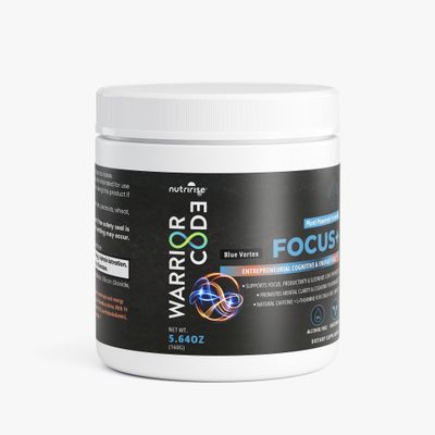 Warrior Code FOCUS+ | Entrepreneurial Cognitive &amp; Energy Fuel For Men