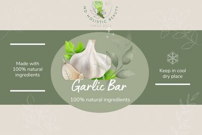 Garlic soap