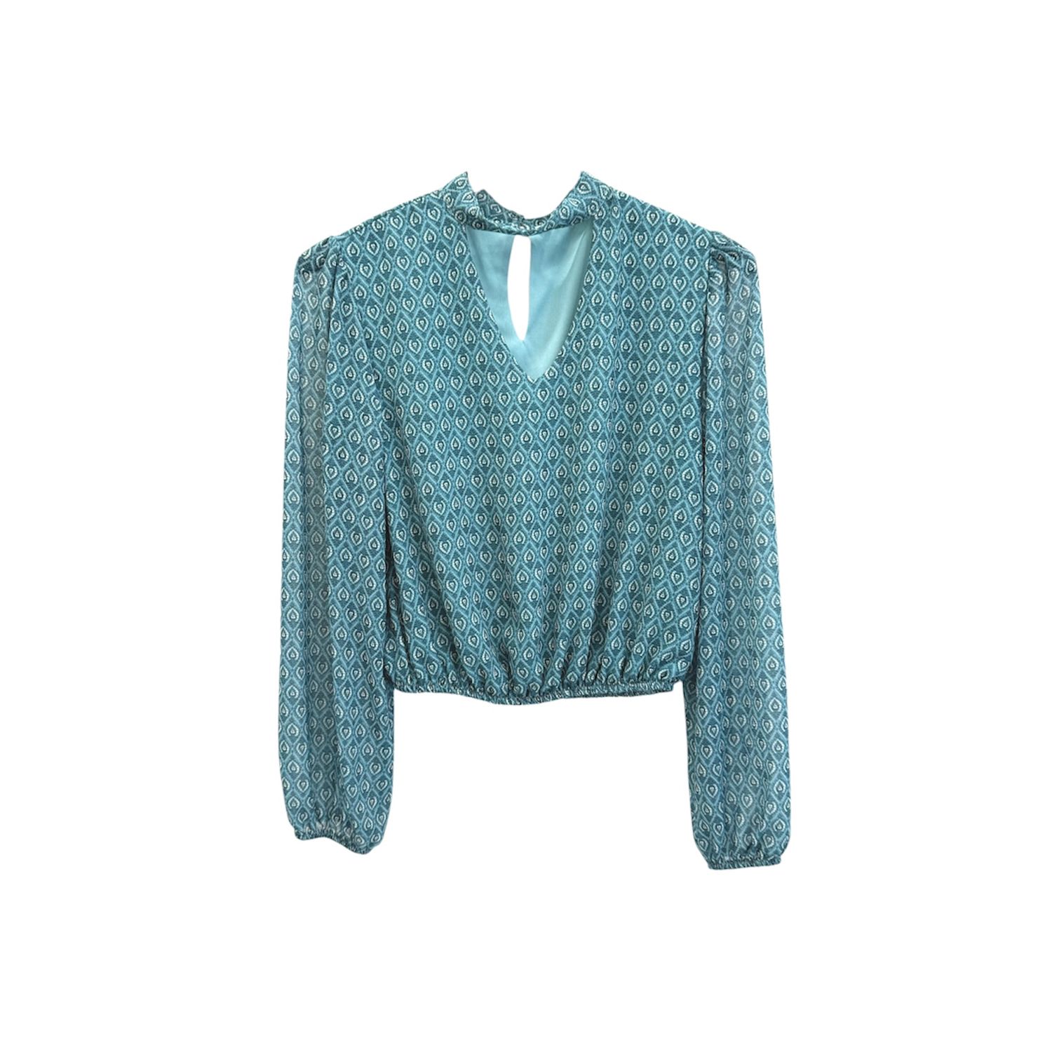 BLUSA CINTA CUELLO