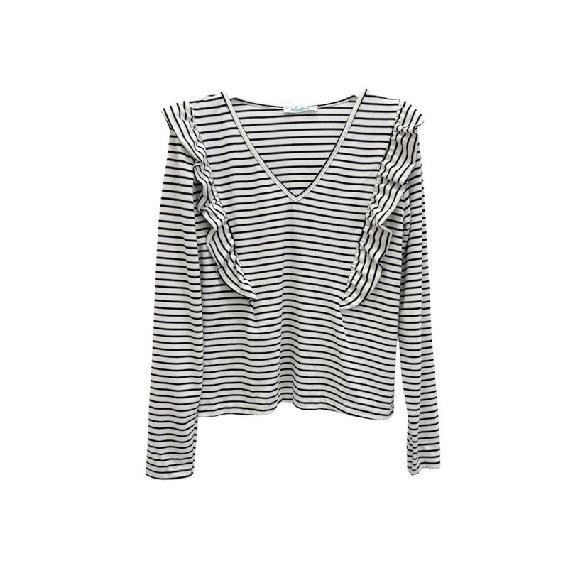 CAMISETA RAYAS VOLANTE