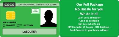 Full Course online - CITB Test and CSCS Card Package Hassle Free Buy Now
