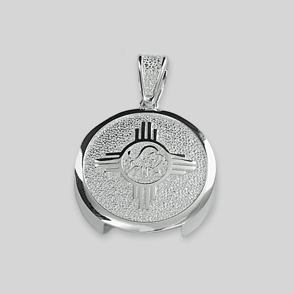 TS Anhänger in Silber ohne Steine mit Chip 4.2, Damen/Herren, hell/dunkel