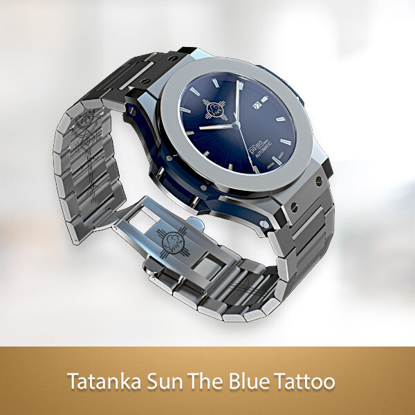 TS Uhr neue Generation - Herren Tatoo blau oder schwarz