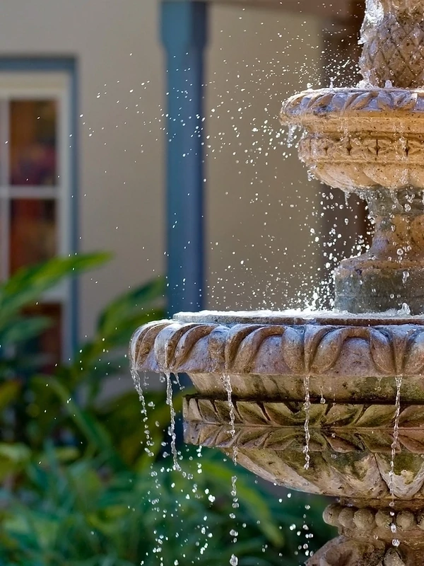 There is a Fountain