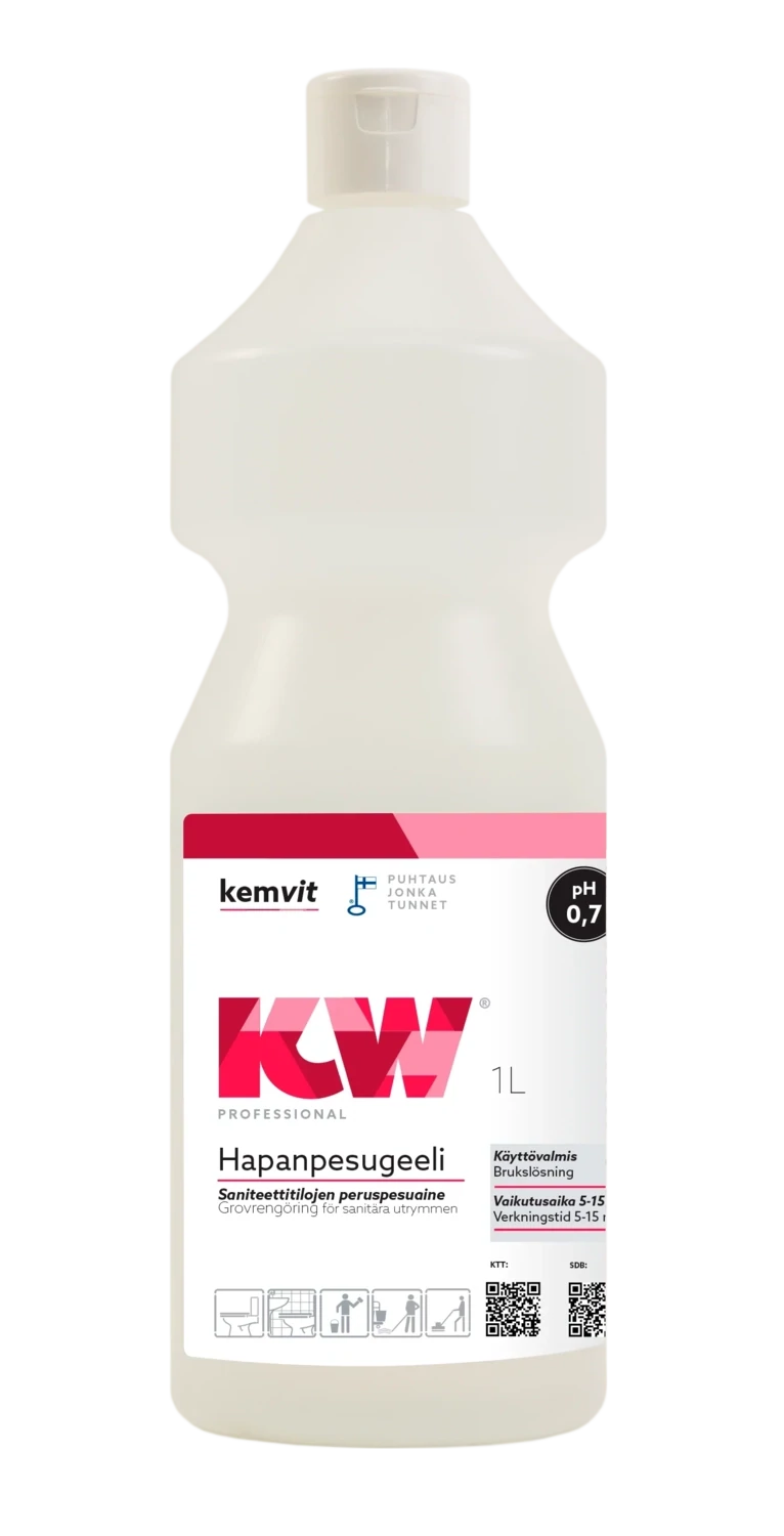 KW Hapanpesugeeli 1L