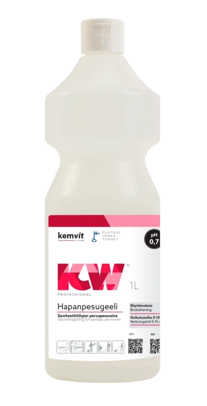 KW Hapanpesugeeli 1L